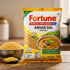 Fortune Unpolished Arhar Dal (1 kg)